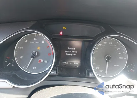 2014 Audi S5 3.0T Premium Plus из США, поврежденный, VIN WAUVGAFR0EA019918